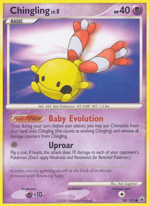 Chingling (58/100) [Diamond & Pearl: Majestic Dawn]
