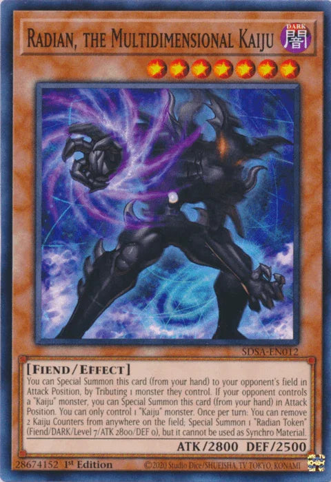 Radian, the Multidimensional Kaiju [SDSA-EN012] Common