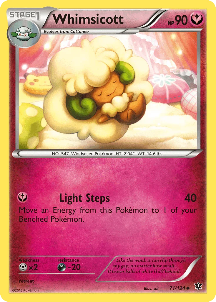 Whimsicott (71/124) [XY: Fates Collide]