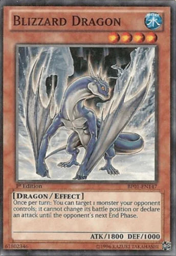 Blizzard Dragon [BP01-EN147] Starfoil Rare