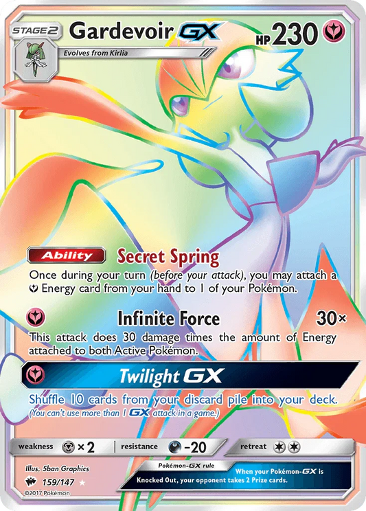 Gardevoir GX (159/147) [Sun & Moon: Burning Shadows]