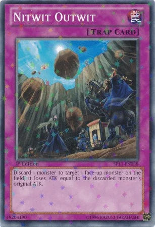 Nitwit Outwit [SP13-EN038] Starfoil Rare