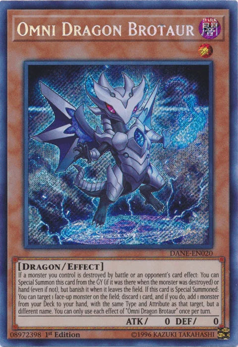 Omni Dragon Brotaur [DANE-EN020] Secret Rare