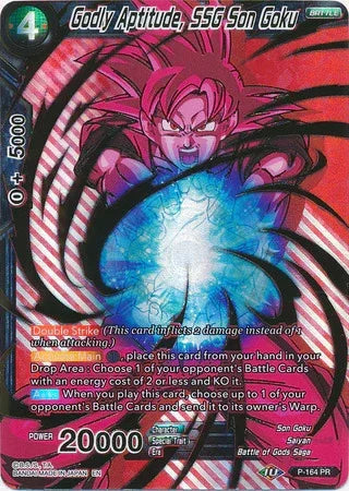 Godly Aptitude, SSG Son Goku (P-164) [Promotion Cards]
