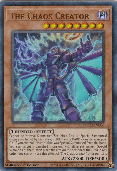 The Chaos Creator [TOCH-EN006] Ultra Rare