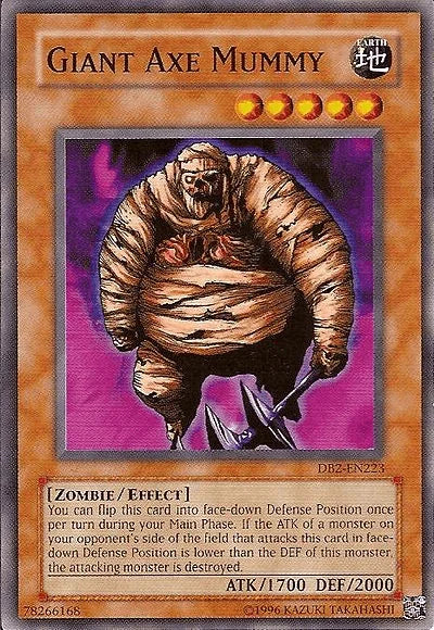 Giant Axe Mummy [DB2-EN223] Common