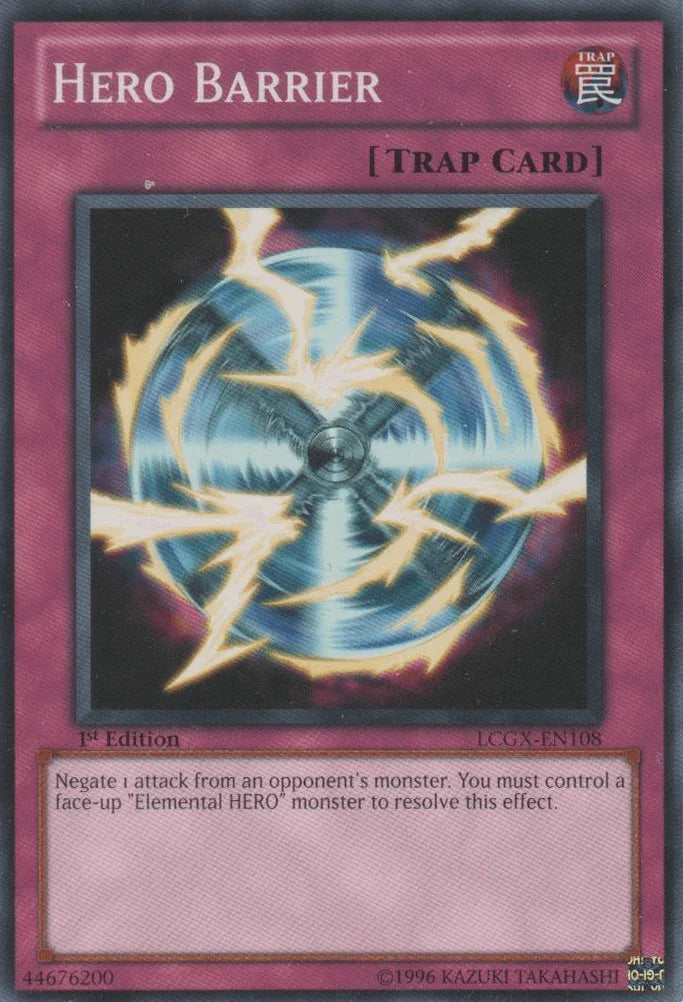 Hero Barrier [LCGX-EN108] Common