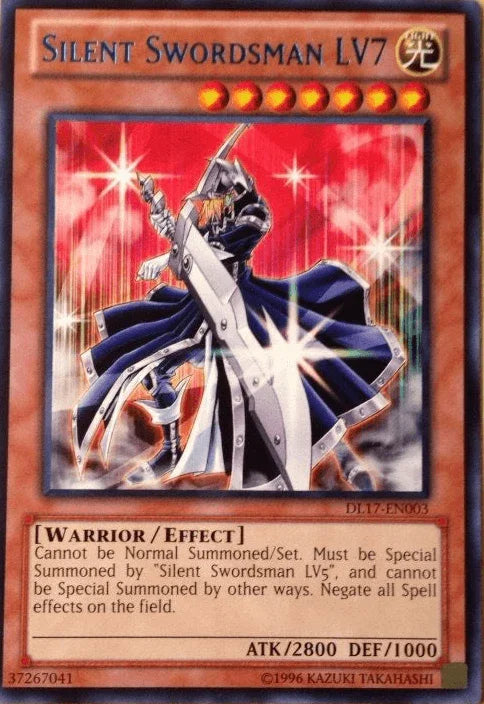 Silent Swordsman LV7 (Blue) [DL17-EN003] Rare