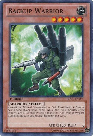 Backup Warrior [BP01-EN159] Common
