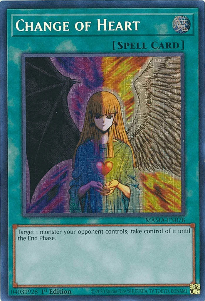 Change of Heart [MAMA-EN078] Ultra Pharaoh's Rare