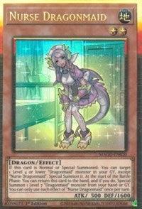 Nurse Dragonmaid [MAGO-EN020] Gold Rare