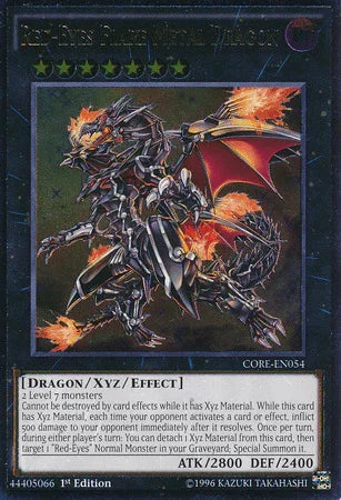 Red-Eyes Flare Metal Dragon [CORE-EN054] Ultimate Rare