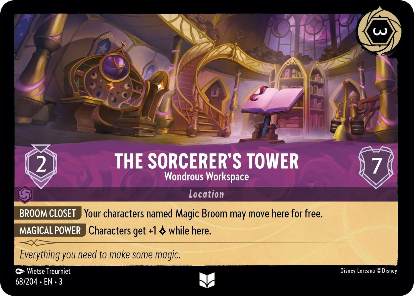 The Sorcerer's Tower - Wondrous Workspace (68/204) [Into the Inklands]
