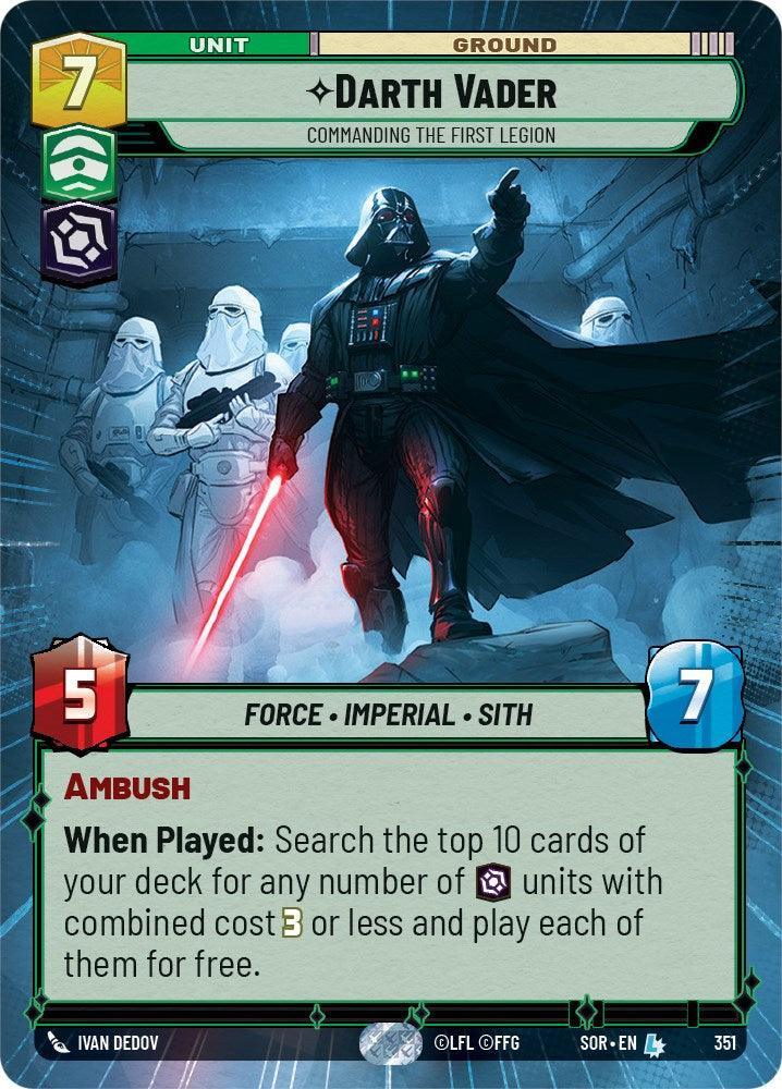 Darth Vader - Commanding the First Legion (Hyperspace) (351) [Spark of Rebellion]