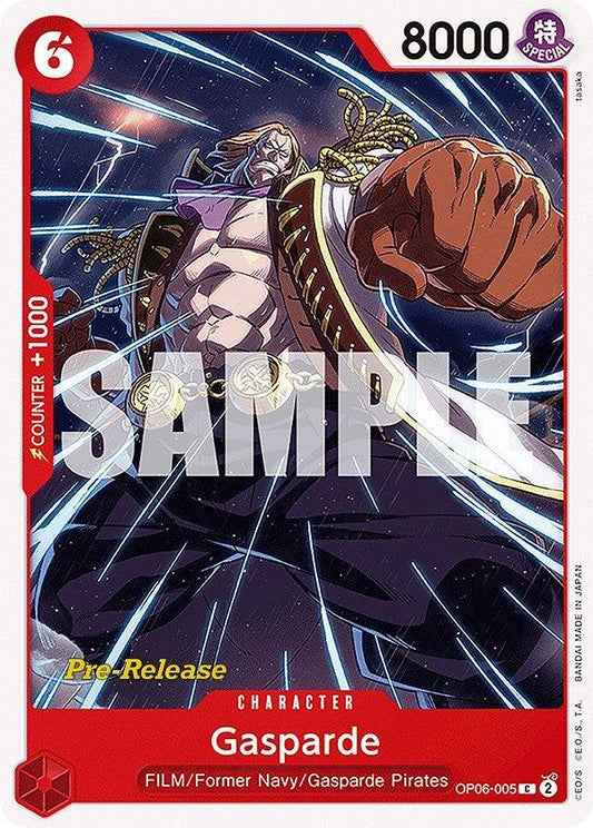 Gasparde [Wings of the Captain Pre-Release Cards]
