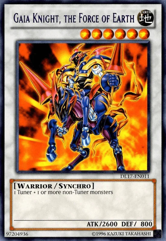 Gaia Knight, the Force of Earth (Purple) [DL17-EN011] Rare