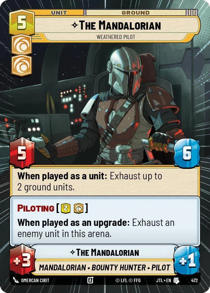 The Mandalorian - Weathered Pilot (Hyperspace) (472) [Jump to Lightspeed]