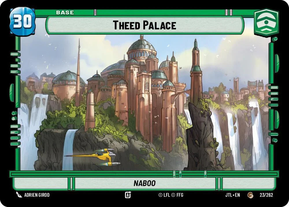 Theed Palace // TIE Fighter (023/2262 // T01/T04) [Jump to Lightspeed]