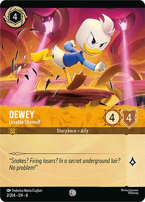 Dewey - Lovable Showoff (2/204) [Reign of Jafar]