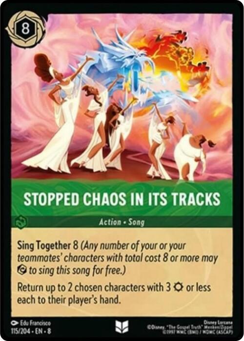 Stopped Chaos in Its tracks (115/204) [Reign of Jafar]