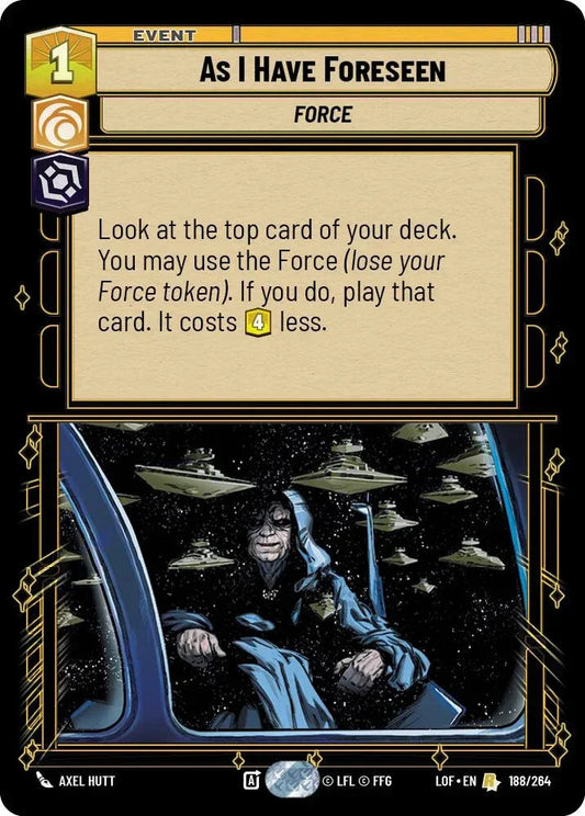As I Have Foreseen (188/264) (188/264) [Legends of the Force]
