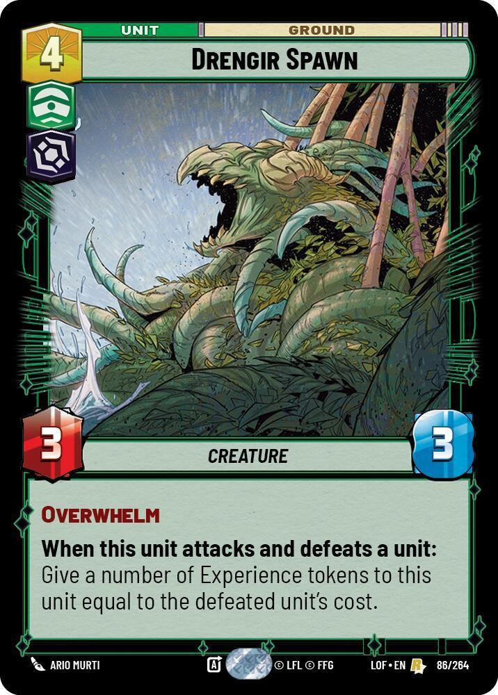 Drengir Spawn (86/264) (86/264) [Legends of the Force]