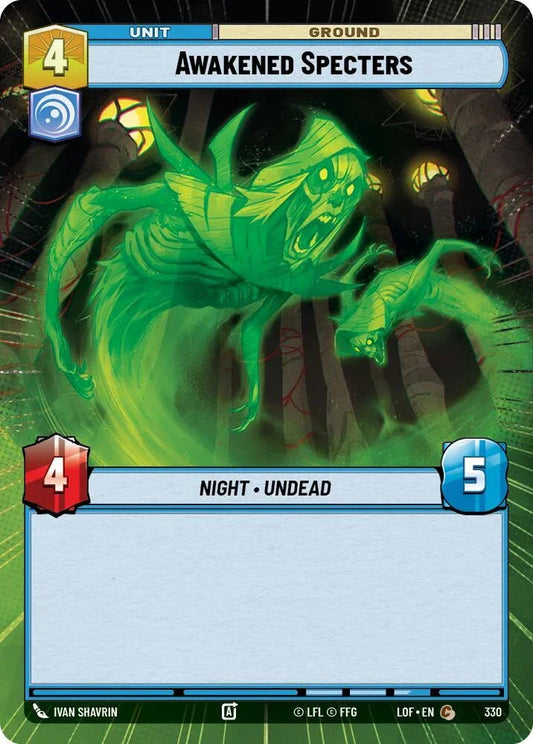 Awakened Specters (330) (Hyperspace) (330) [Legends of the Force]