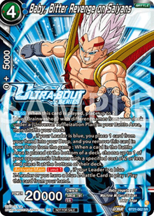 Baby, Bitter Revenge on Saiyans (Event Pack 17) (BT21-062) [Promotion Cards]