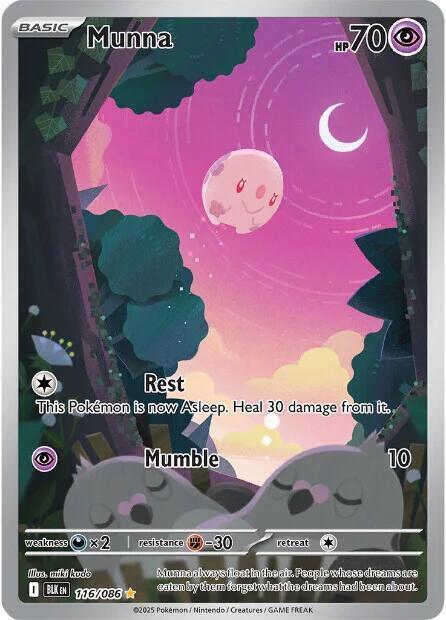 Munna (116/086) [Scarlet & Violet: Black Bolt]