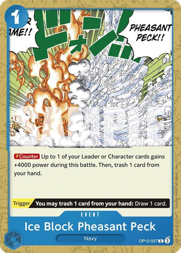 Ice Block Pheasant Peck [Legacy of the Master]