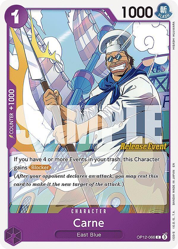 Carne [Legacy of the Master Release Event Cards]