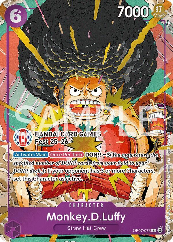 Monkey.D.Luffy (BANDAI Card Games Fest 25-26) [One Piece Promotion Cards]