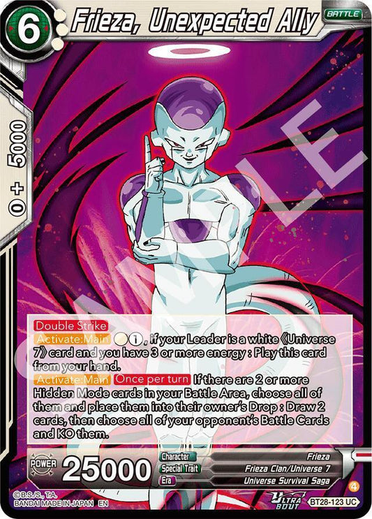 Frieza, Unexpected Ally (BT28-123) [Prismatic Clash]
