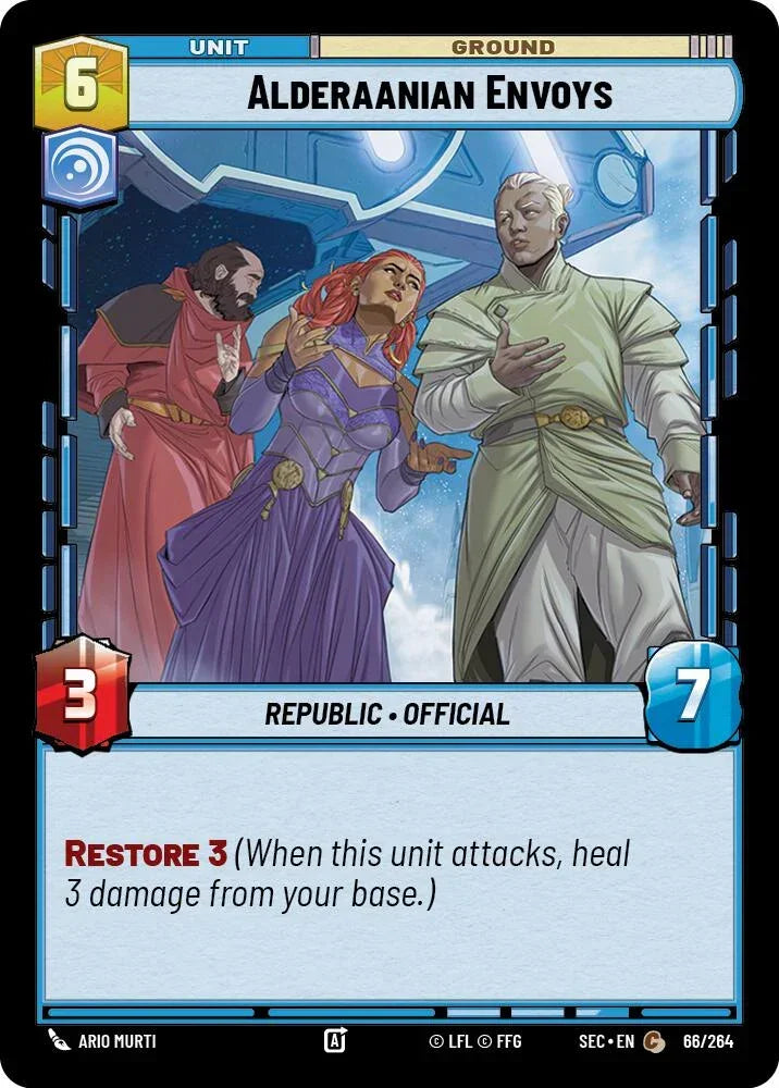 Alderaanian Envoys (66/264) (66/264) [Secrets of Power]