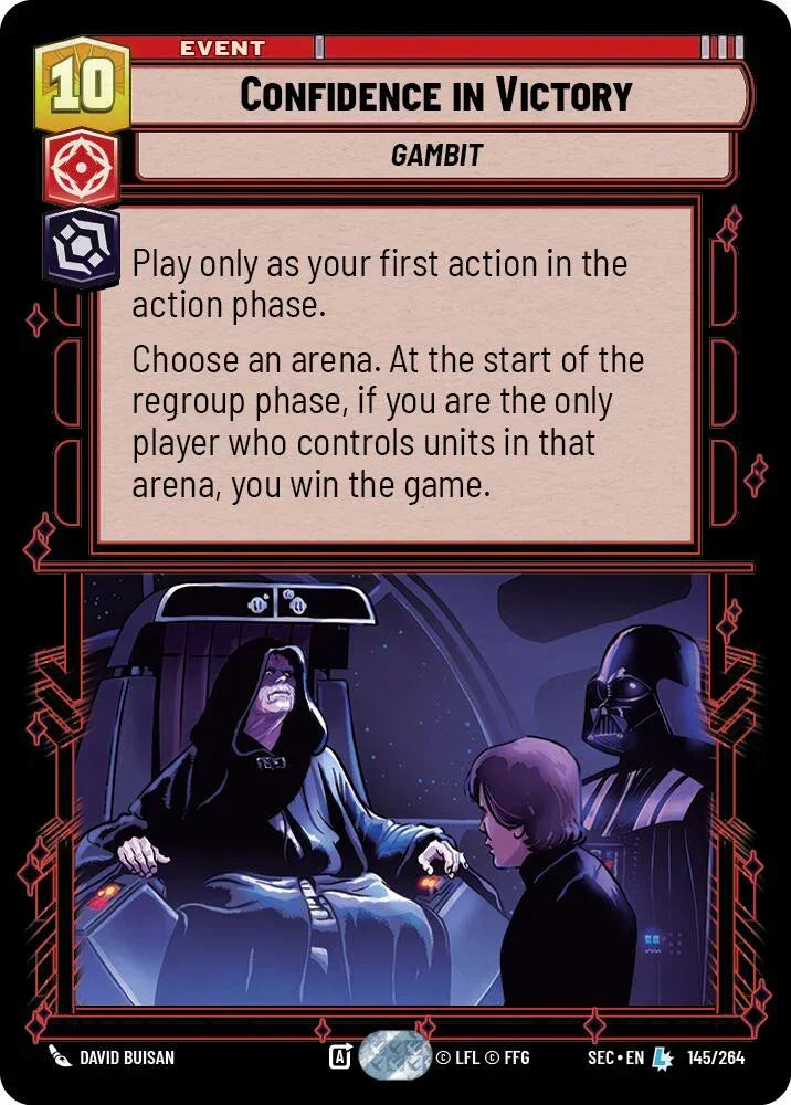 Confidence in Victory (145/264) (145/264) [Secrets of Power]