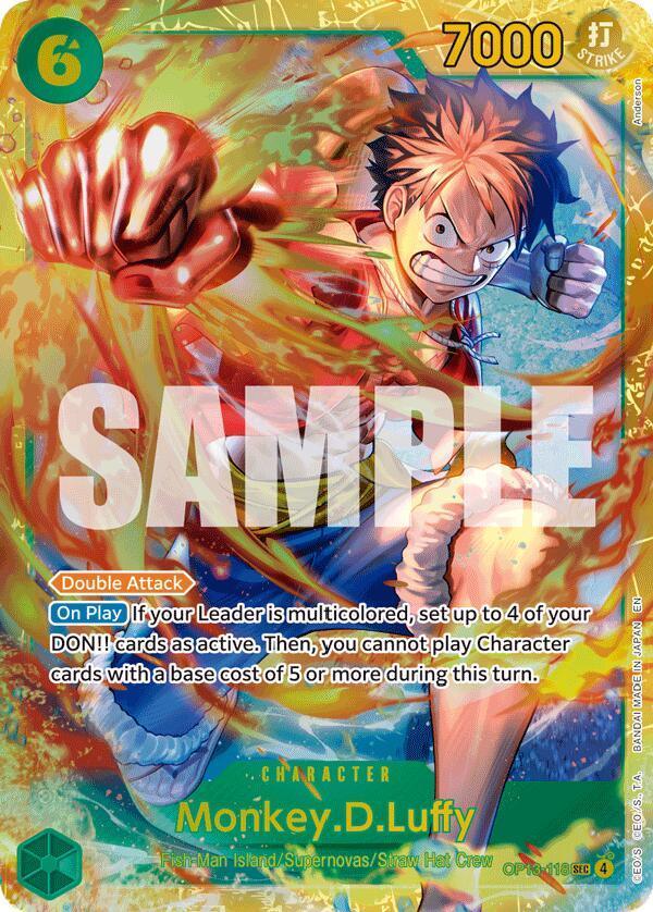 Monkey.D.Luffy (118) [Carrying On His Will]