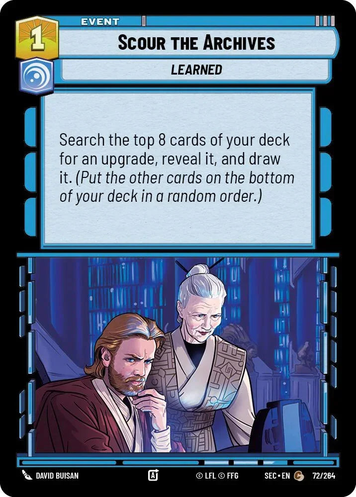 Scour the Archives (72/264) (72/264) [Secrets of Power]