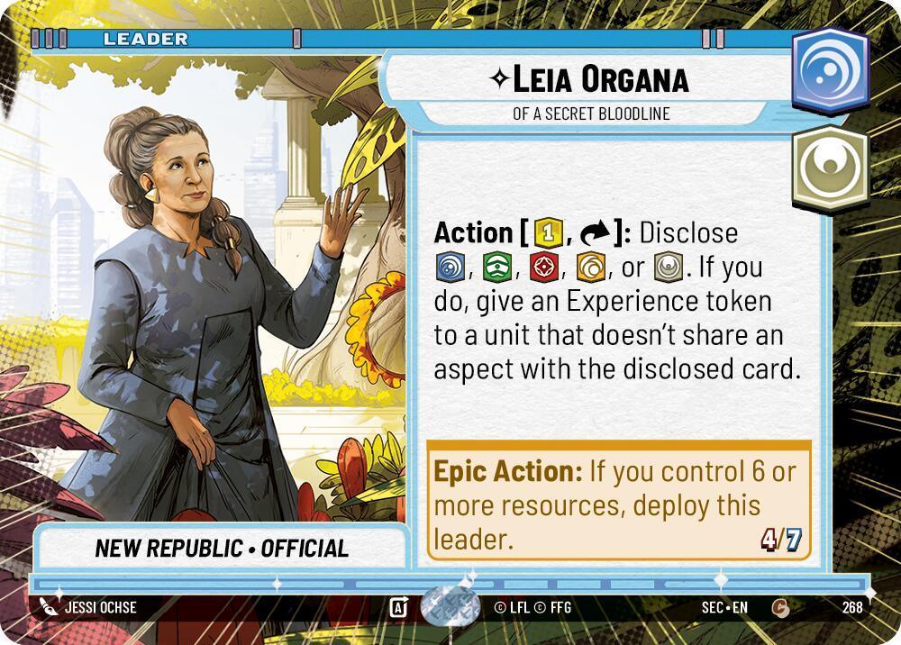 Leia Organa - Of A Secret Bloodline (Hyperspace) (268) (268) [Secrets of Power]