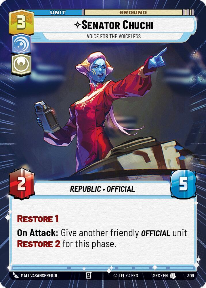Senator Chuchi - Voice for the Voiceless (Hyperspace) (309) (309) [Secrets of Power]