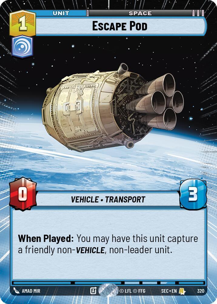 Escape Pod (320) (Hyperspace) (320) [Secrets of Power]