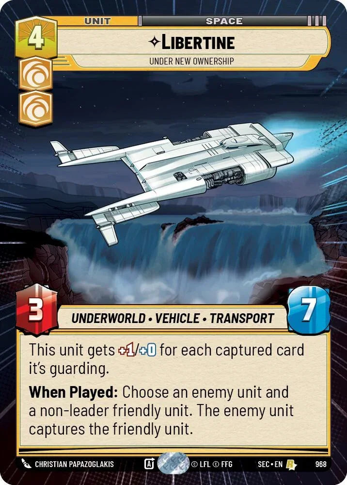 Libertine - Under New Ownership (Hyperspace Foil) (968) (968) [Secrets of Power]