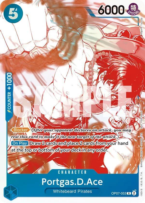 Portgas.D.Ace (OP07-053) (3rd Anniversary Treasure Campaign Pack) [One Piece Promotion Cards]
