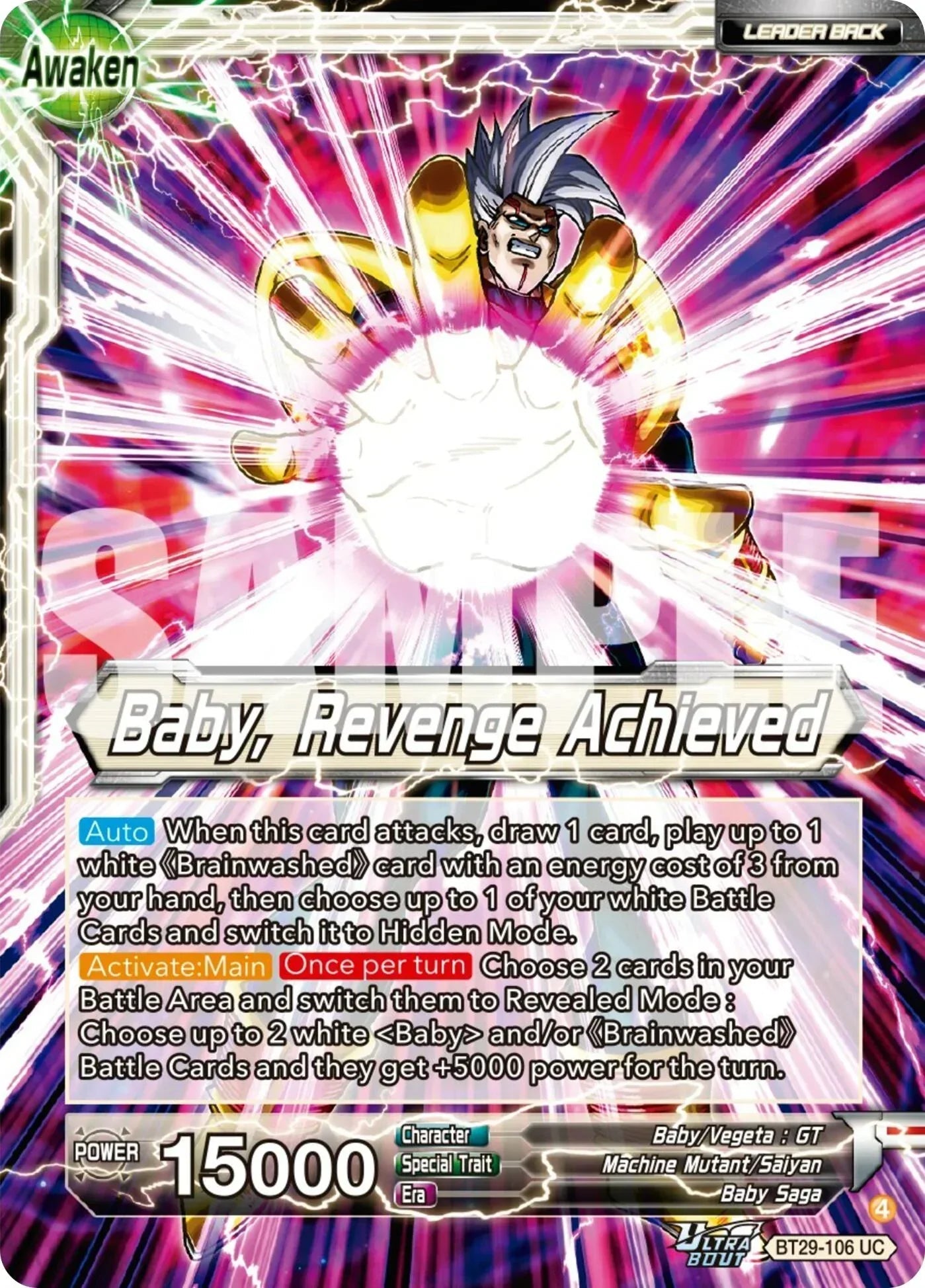 Baby // Baby, Revenge Achieved (BT29-106) [Fearsome Rivals]