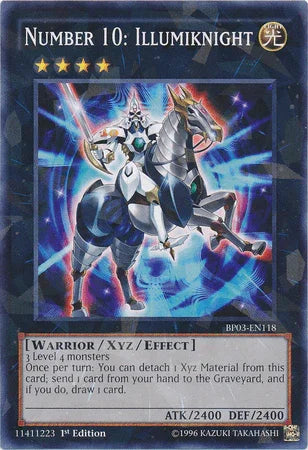 Number 10: Illumiknight [BP03-EN118] Shatterfoil Rare