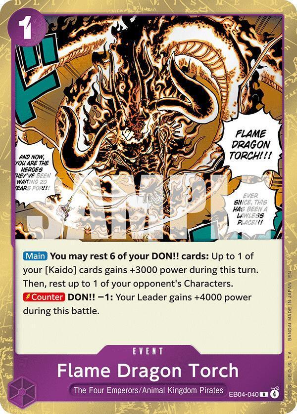 Flame Dragon Torch [The Azure Sea's Seven]