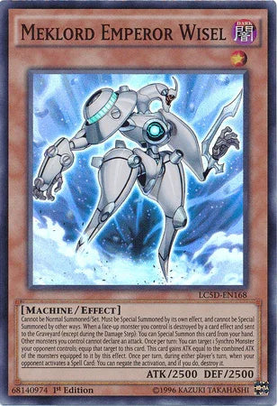 Meklord Emperor Wisel [LC5D-EN168] Super Rare