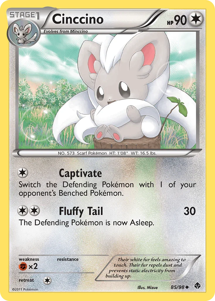 Cinccino (85/98) [Black & White: Emerging Powers]