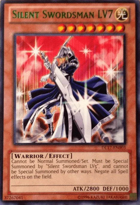 Silent Swordsman LV7 (Green) [DL17-EN003] Rare