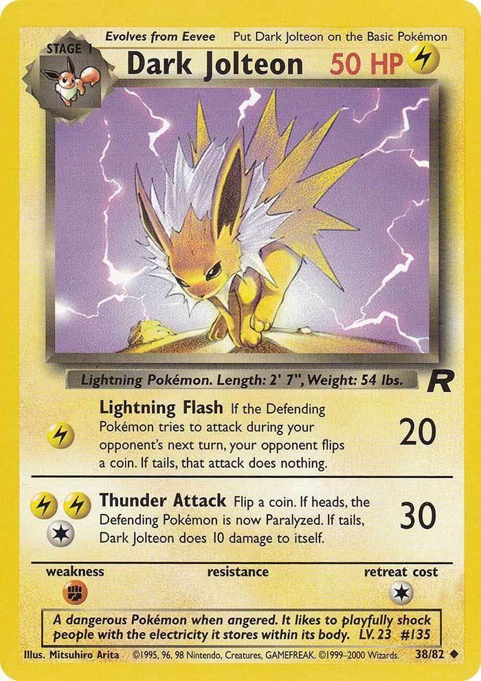 Dark Jolteon (38/82) [Team Rocket Unlimited]