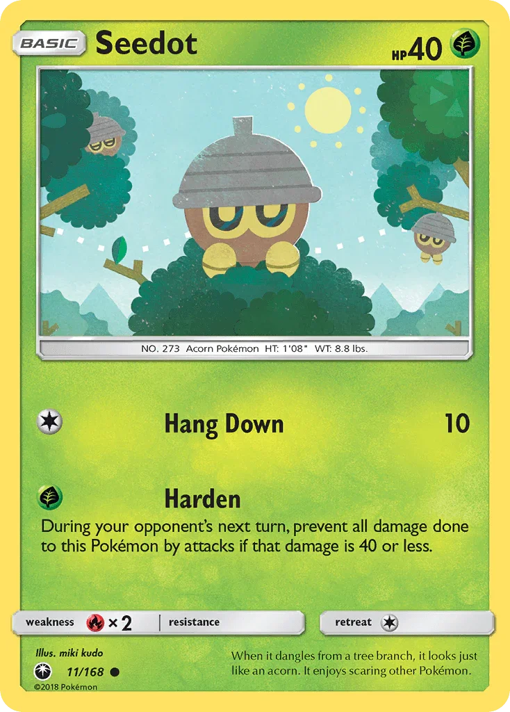 Seedot (11/168) [Sun & Moon: Celestial Storm]